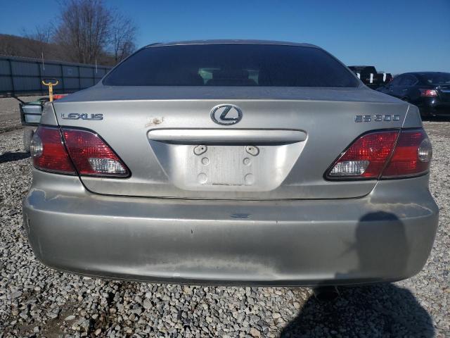 JTHBF30G130122908 - 2003 LEXUS ES 300 SILVER photo 6