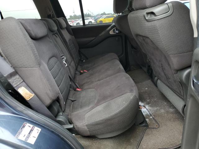 5N1AR18UX6C610529 - 2006 NISSAN PATHFINDER LE BLUE photo 11
