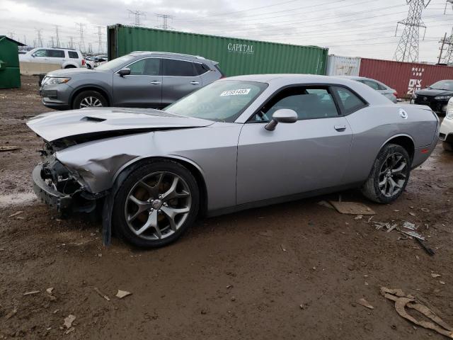 2C3CDZAG1FH783632 - 2015 DODGE CHALLENGER SXT GRAY photo 1