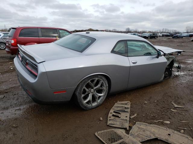 2C3CDZAG1FH783632 - 2015 DODGE CHALLENGER SXT GRAY photo 3