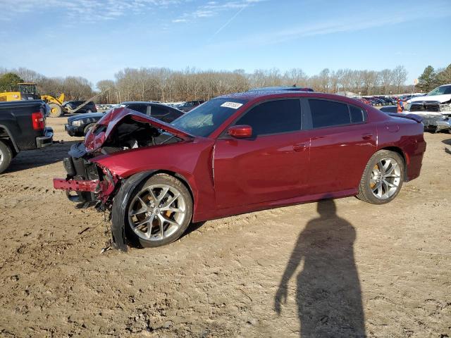 2C3CDXHG2MH661398 - 2021 DODGE CHARGER GT MAROON photo 1