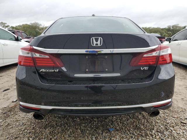 1HGCR3F88GA002862 - 2016 HONDA ACCORD EXL BLACK photo 6