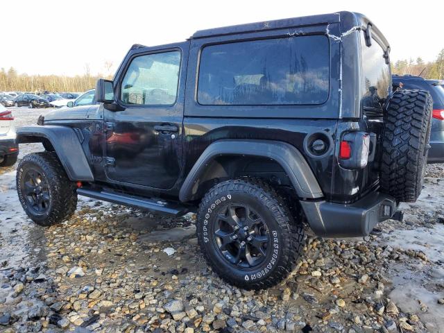 1C4GJXAG9MW795228 - 2021 JEEP WRANGLER SPORT BLACK photo 2