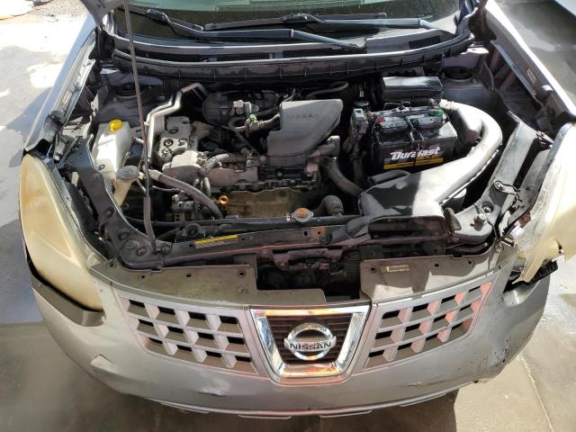 JN8AS58T18W005621 - 2008 NISSAN ROGUE S SILVER photo 12