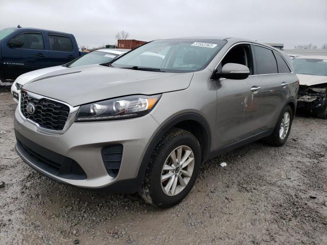 5XYPG4A37KG519733 - 2019 KIA SORENTO L GRAY photo 1