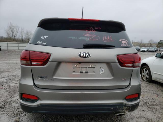 5XYPG4A37KG519733 - 2019 KIA SORENTO L GRAY photo 6