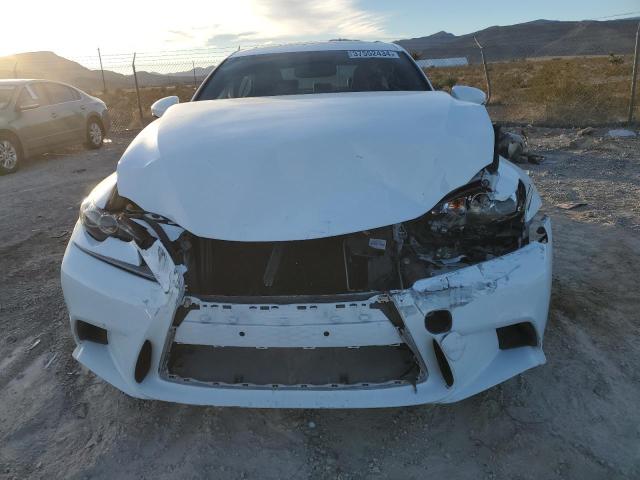 JTHBE1D21E5007754 - 2014 LEXUS IS 350 WHITE photo 5