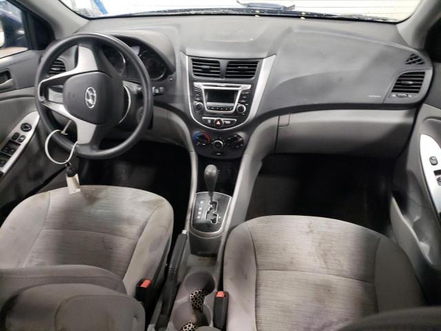 KMHCT4AE2FU795569 - 2015 HYUNDAI ACCENT GLS BLUE photo 8