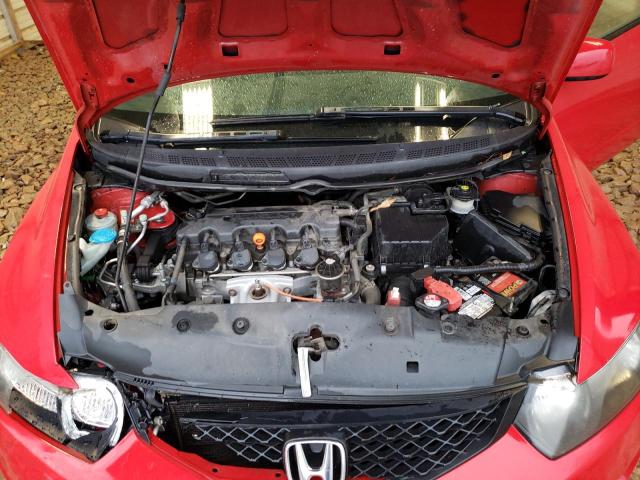 2HGFG1B85AH505741 - 2010 HONDA CIVIC EX RED photo 11