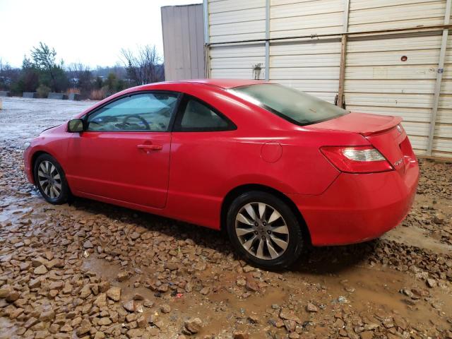 2HGFG1B85AH505741 - 2010 HONDA CIVIC EX RED photo 2