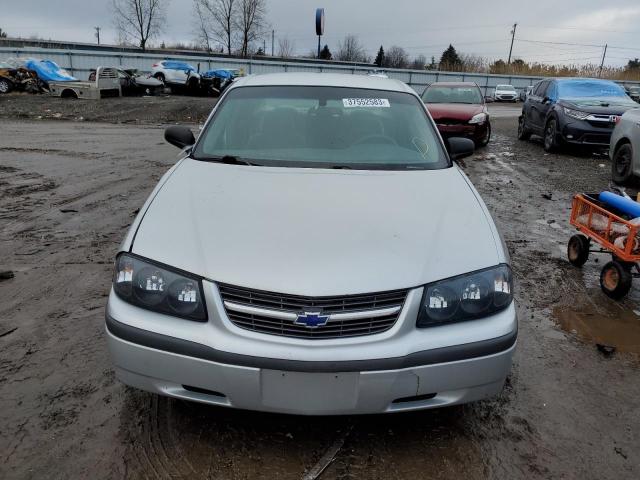 2G1WF52E149129528 - 2004 CHEVROLET IMPALA SILVER photo 5