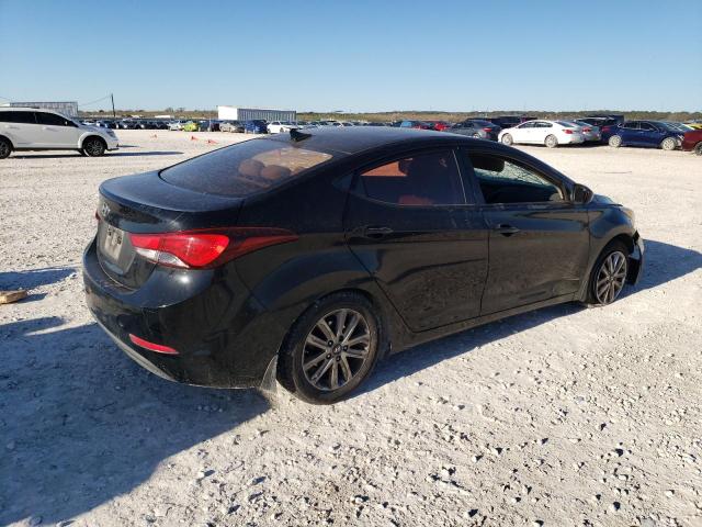 KMHDH4AE7FU357216 - 2015 HYUNDAI ELANTRA SE BLACK photo 3