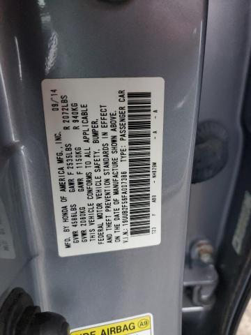 19UUB2F56FA007386 - 2015 ACURA TLX TECH SILVER photo 12