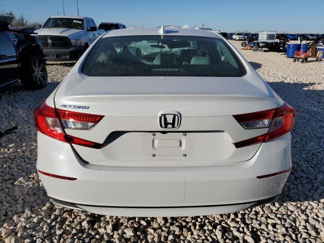 1HGCV1F11LA032041 - 2020 HONDA ACCORD LX WHITE photo 6