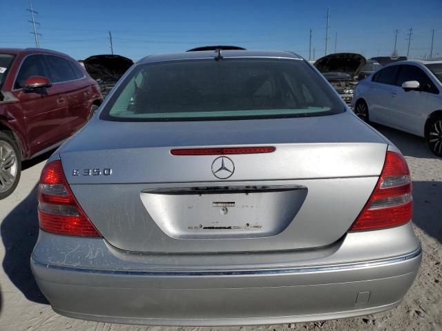 WDBUF56J86A975229 - 2006 MERCEDES-BENZ E 350 SILVER photo 6