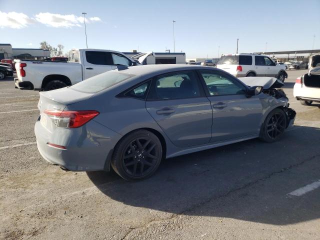 2HGFE2F53NH587129 - 2022 HONDA CIVIC SPORT GRAY photo 3