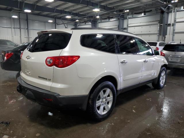 1GNKVJED8CJ213411 - 2012 CHEVROLET TRAVERSE LT WHITE photo 3