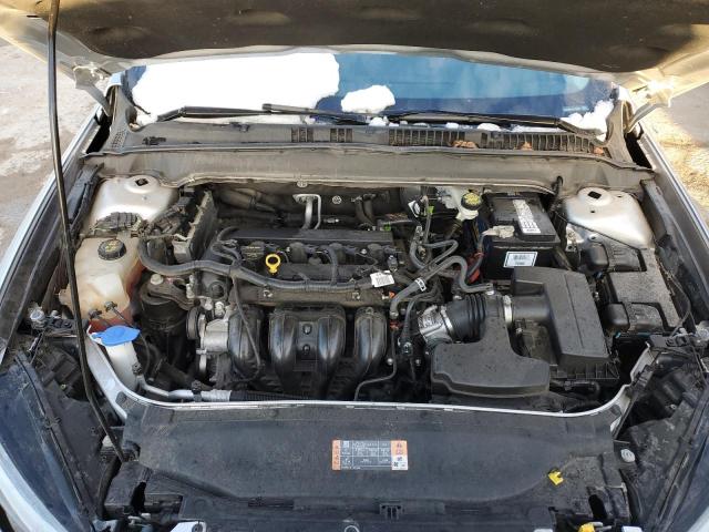 1FA6P0H74F5126449 - 2015 FORD FUSION SE SILVER photo 11