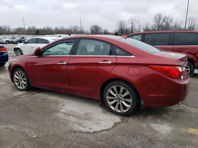 5NPEC4AB0CH387385 - 2012 HYUNDAI SONATA SE RED photo 2