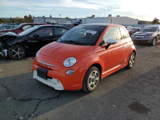 3C3CFFGE2FT527232 - 2015 FIAT 500 ELECTRIC ORANGE photo 1