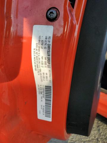 3C3CFFGE2FT527232 - 2015 FIAT 500 ELECTRIC ORANGE photo 12