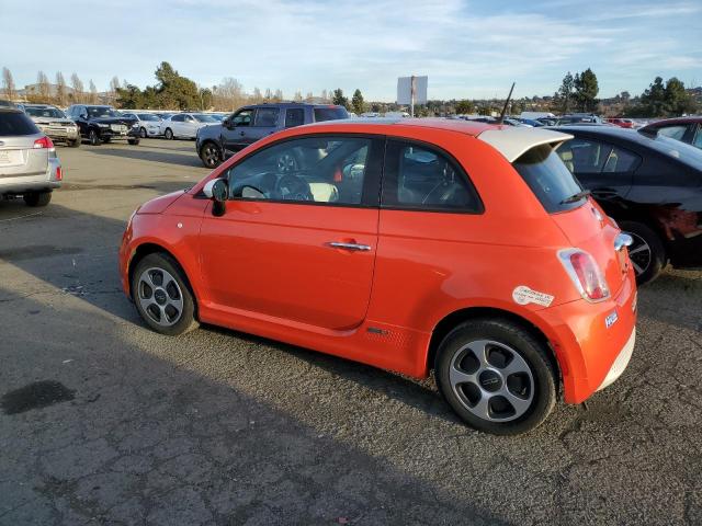 3C3CFFGE2FT527232 - 2015 FIAT 500 ELECTRIC ORANGE photo 2