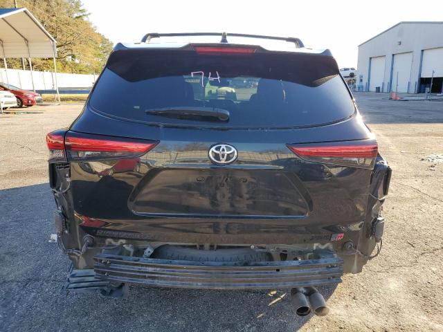 5TDLZRAH0NS103421 - 2022 TOYOTA HIGHLANDER XSE BLACK photo 6