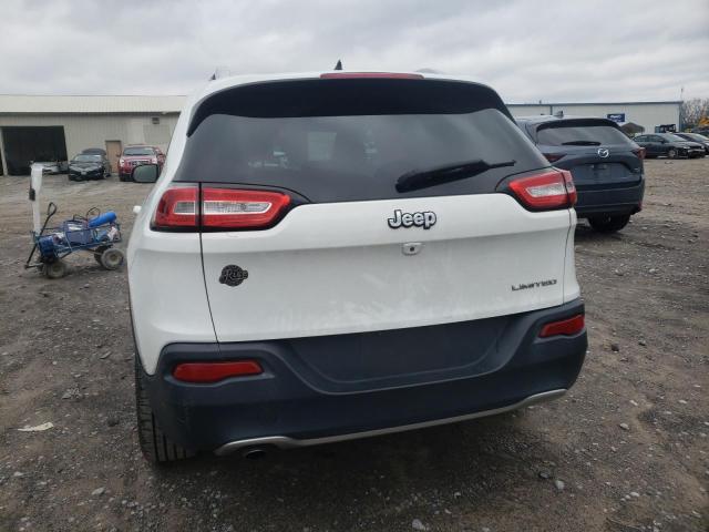 1C4PJLDBXFW566164 - 2015 JEEP CHEROKEE LIMITED WHITE photo 6