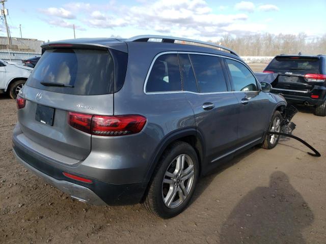 WDC4M4HB3LW001383 - 2020 MERCEDES-BENZ GLB 250 4MATIC GRAY photo 3