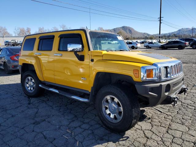 5GTDN13E278126770 - 2007 HUMMER H3 YELLOW photo 4