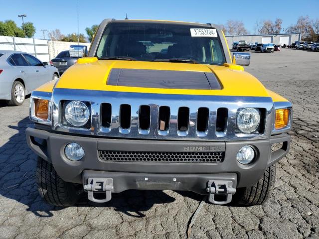 5GTDN13E278126770 - 2007 HUMMER H3 YELLOW photo 5