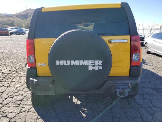 5GTDN13E278126770 - 2007 HUMMER H3 YELLOW photo 6