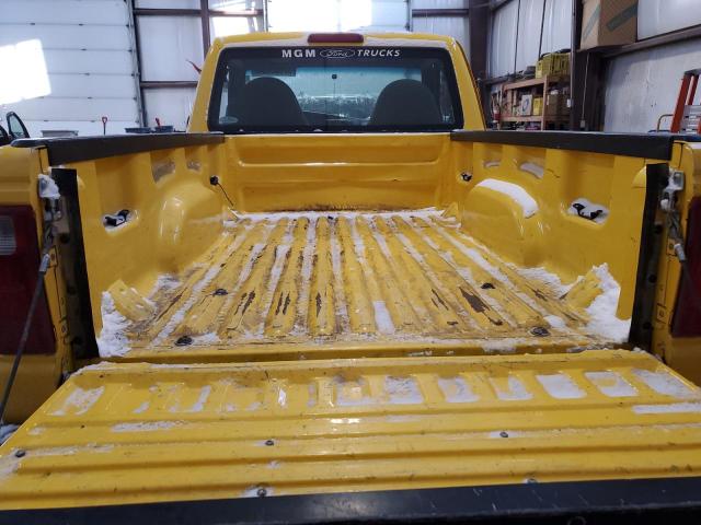 1FTYR10U12PA97110 - 2002 FORD RANGER YELLOW photo 10