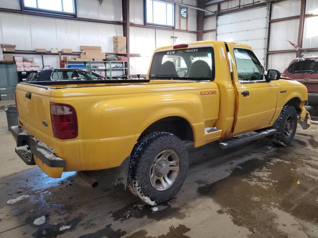 1FTYR10U12PA97110 - 2002 FORD RANGER YELLOW photo 3