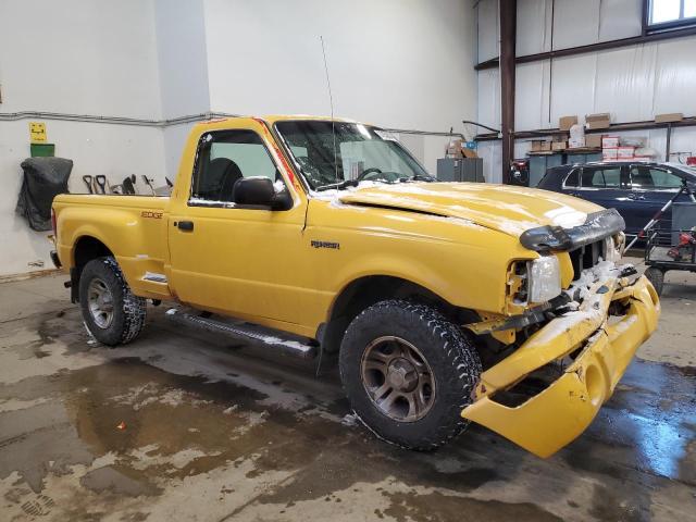 1FTYR10U12PA97110 - 2002 FORD RANGER YELLOW photo 4