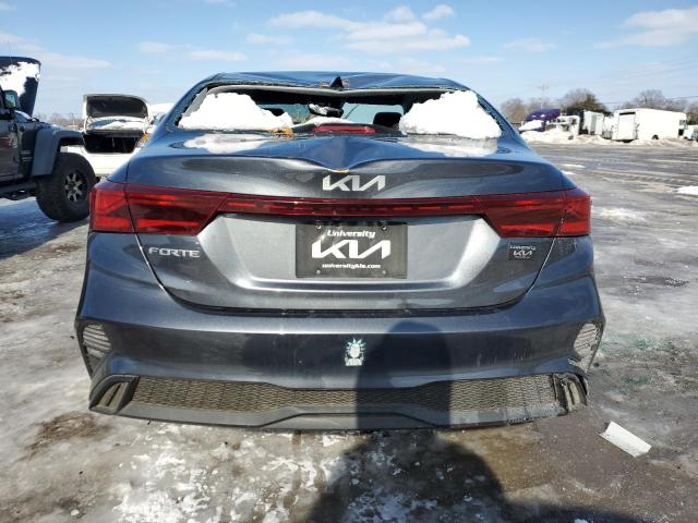 3KPF24AD6PE641586 - 2023 KIA FORTE LX GRAY photo 6