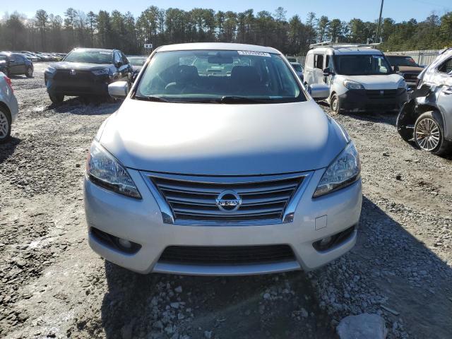 3N1AB7AP1EL654442 - 2014 NISSAN SENTRA S SILVER photo 5