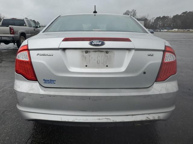 3FAHP0HAXBR223490 - 2011 FORD FUSION SE SILVER photo 6