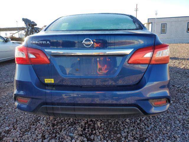 3N1AB7AP2KY457794 - 2019 NISSAN SENTRA S BLUE photo 6