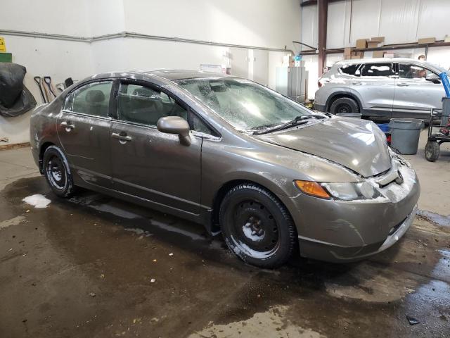 2HGFA15938H023608 - 2008 HONDA CIVIC EXL GRAY photo 4