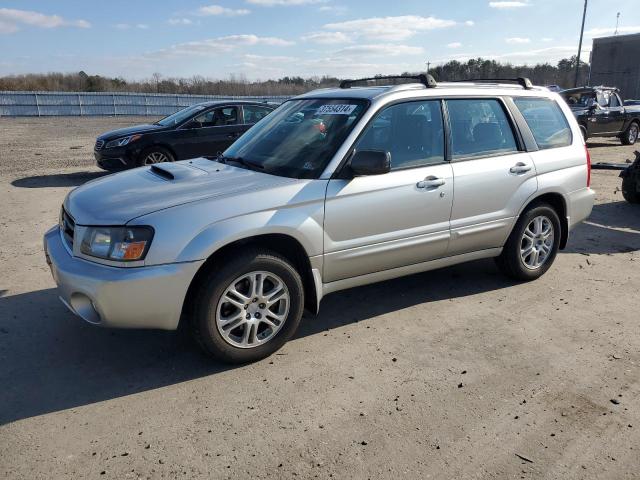 JF1SG69635G712277 - 2005 SUBARU FORESTER 2.5XT SILVER photo 1