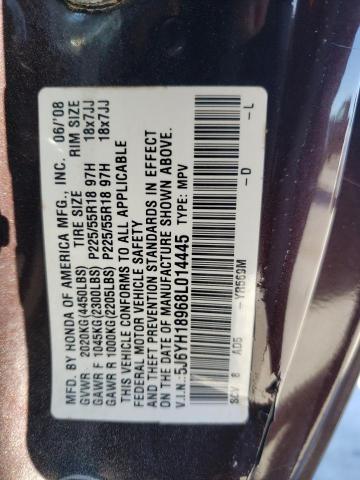 5J6YH18968L014445 - 2008 HONDA ELEMENT SC BLACK photo 13