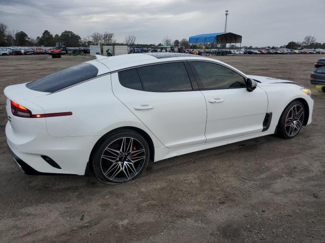 KNAE55LC8N6116915 - 2022 KIA STINGER GT2 WHITE photo 3