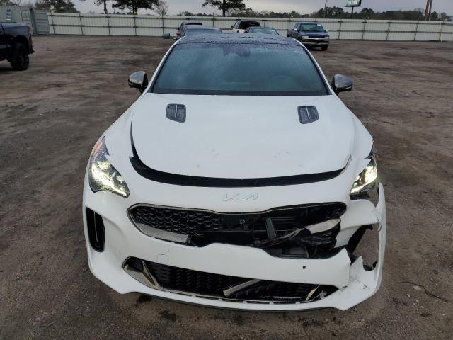 KNAE55LC8N6116915 - 2022 KIA STINGER GT2 WHITE photo 5