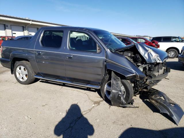 5FPYK16599B102036 - 2009 HONDA RIDGELINE RTL GRAY photo 4