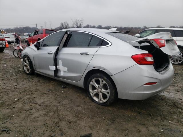 1G1BF5SM8H7105725 - 2017 CHEVROLET CRUZE PREMIER SILVER photo 2