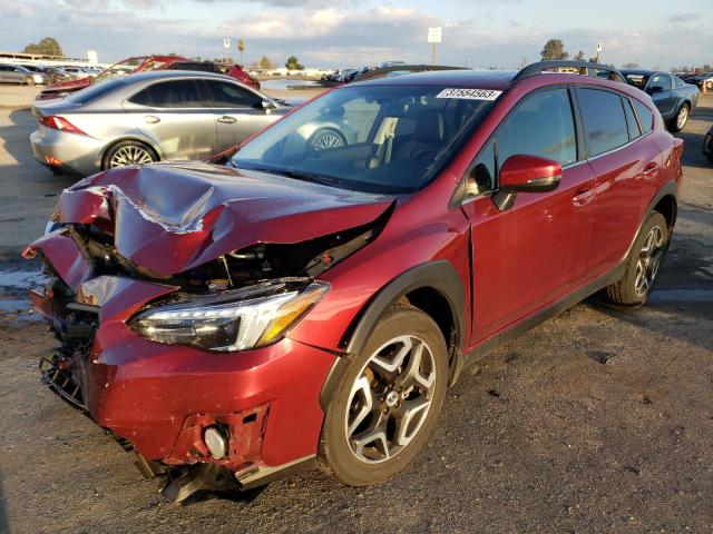 JF2GTAMC9J8310491 - 2018 SUBARU CROSSTREK LIMITED RED photo 1