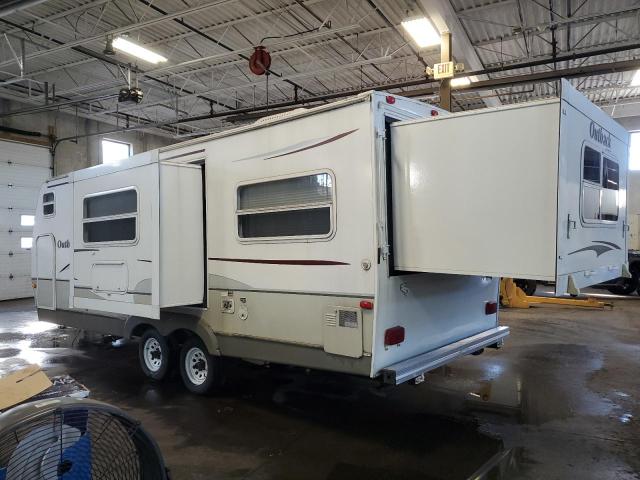 4YDT25R208B450382 - 2008 KEYSTONE OUTBACK WHITE photo 3