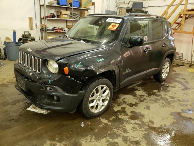 ZACCJBBB8JPJ16298 - 2018 JEEP RENEGADE LATITUDE BLACK photo 1