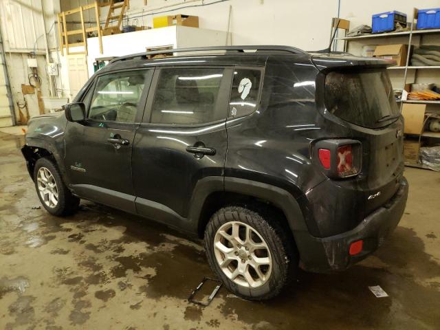 ZACCJBBB8JPJ16298 - 2018 JEEP RENEGADE LATITUDE BLACK photo 2